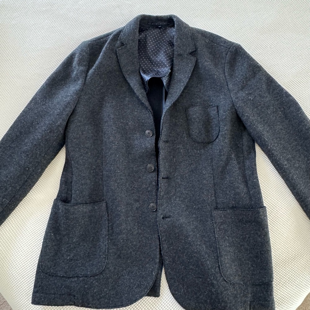 Woolrich Dark Gray Woolen Jacket